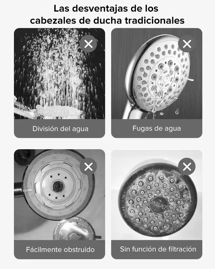 🔥 50% OFF POR TIEMPO LIMITADO – CABEZAL DE DUCHA MASAJEADOR MULTIFUNCIONAL 🔥 CON DIFERENTES MODOS Y LO MEJOR... SIN NECESIDAD DE HERRAMIENTAS!!