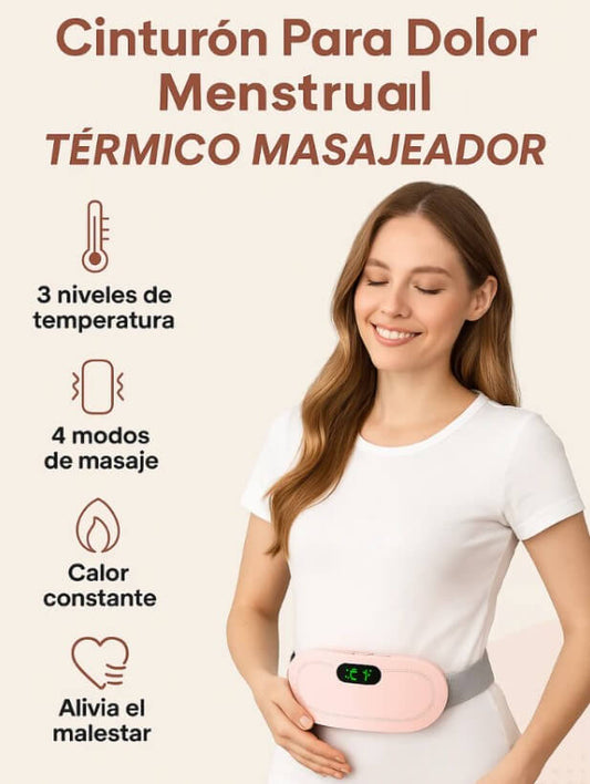 CINTURON TERMICO MENSTRUAL ¡EL MEJOR ALIADO PARA TU CICLO MENSTRUAL! 🌸🌸